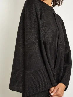 Shimmer Knit Cape
