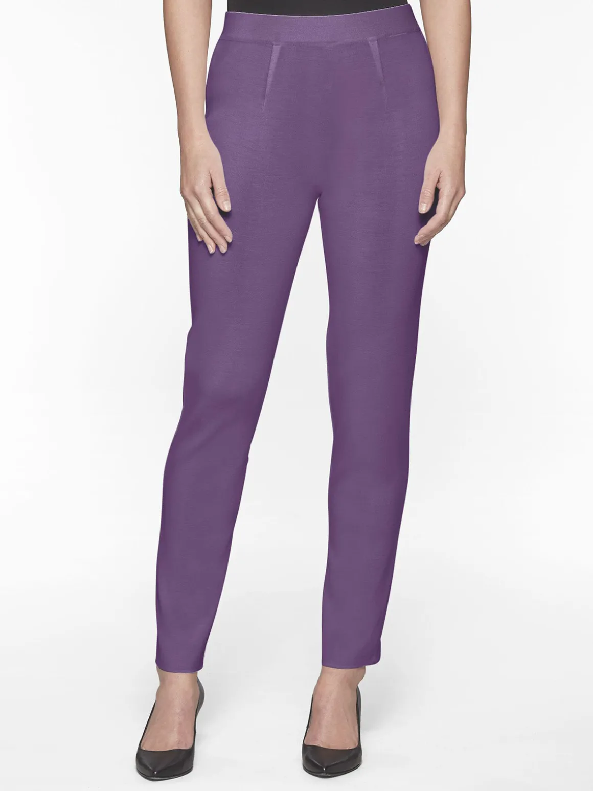 Slim Leg Knit Pant